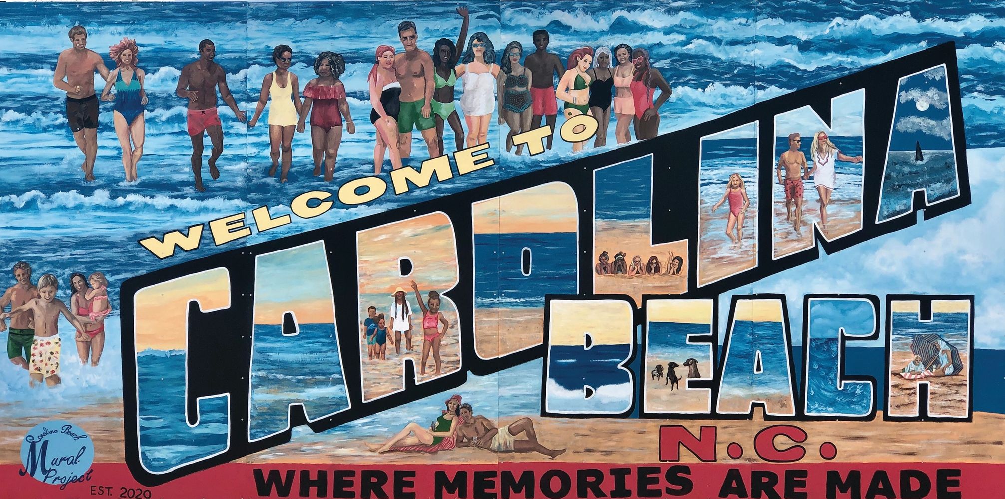 Carolina Beach Mural Project Nonprofit, Community Art